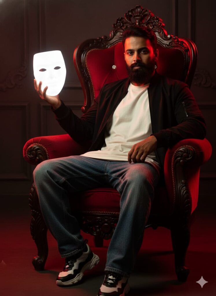 05 Best Google Gemini Ai Photo Editing Prompts For Men To Create Joker Mask 4K HD