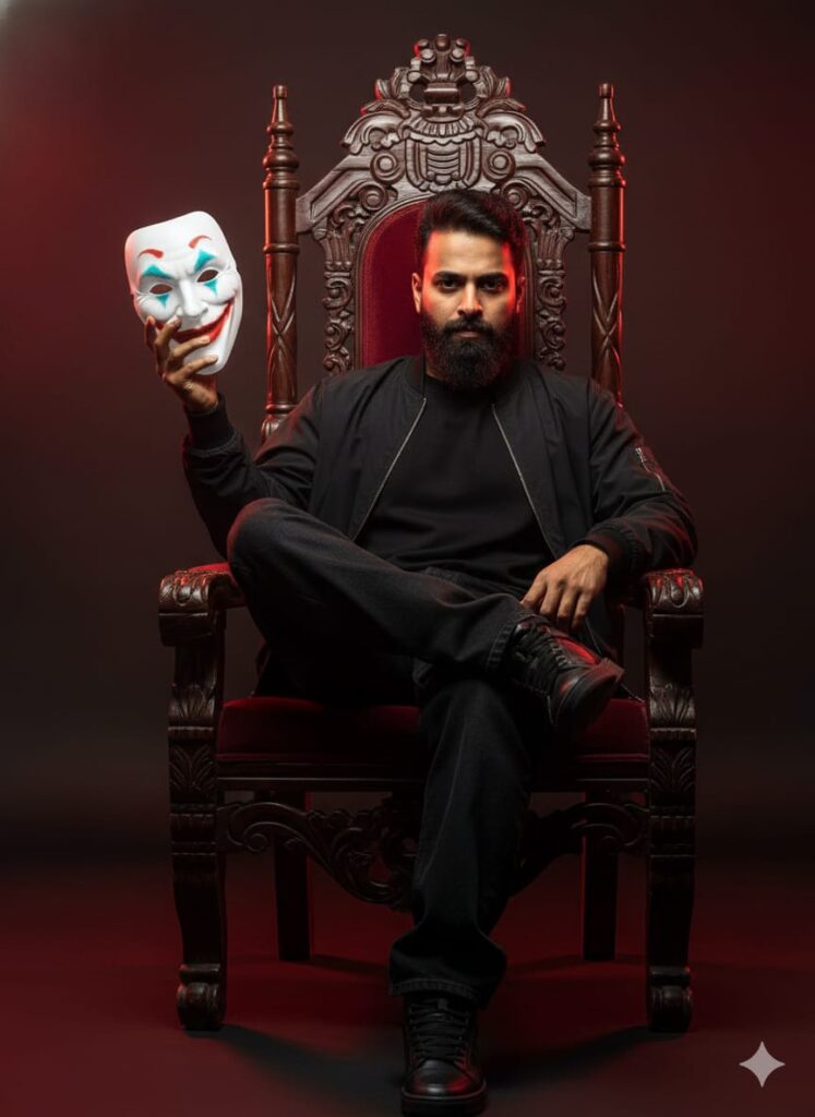 05 Best Google Gemini Ai Photo Editing Prompts For Men To Create Joker Mask 4K HD