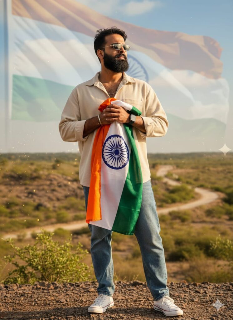 26 january republic day Ai Photo Editing Prompts For Boys To Create Ultra HD With Real Face Photos