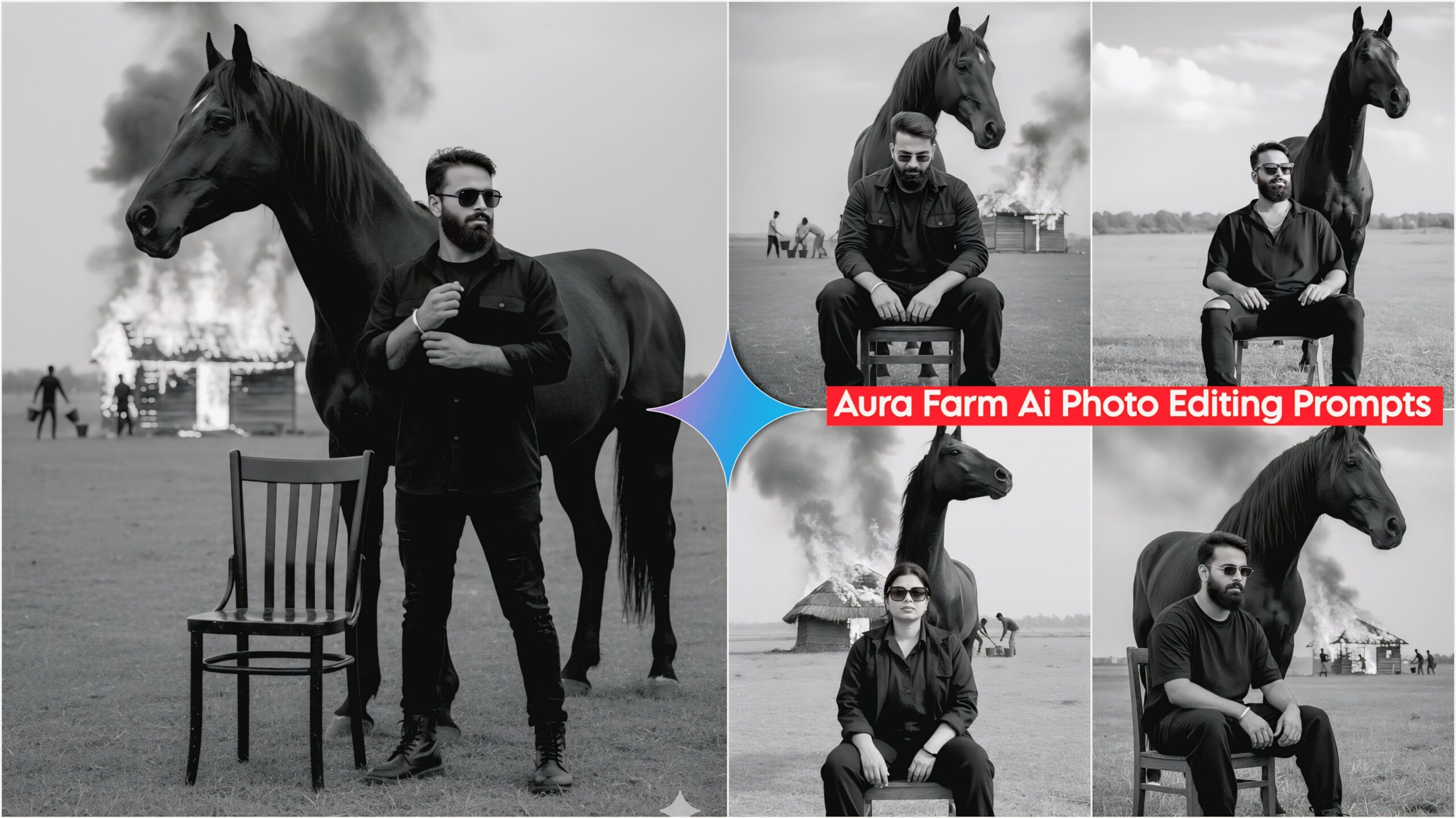 Aura Farm Ai Photo Editing Prompts 100% Real - Google Gemini New Al Prompts