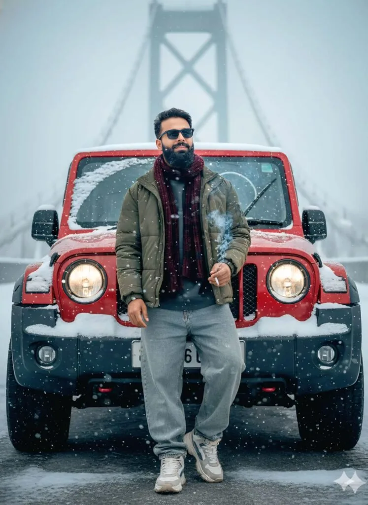 Best Poses And Snowfall Ai Photo Editing Prompts 2026