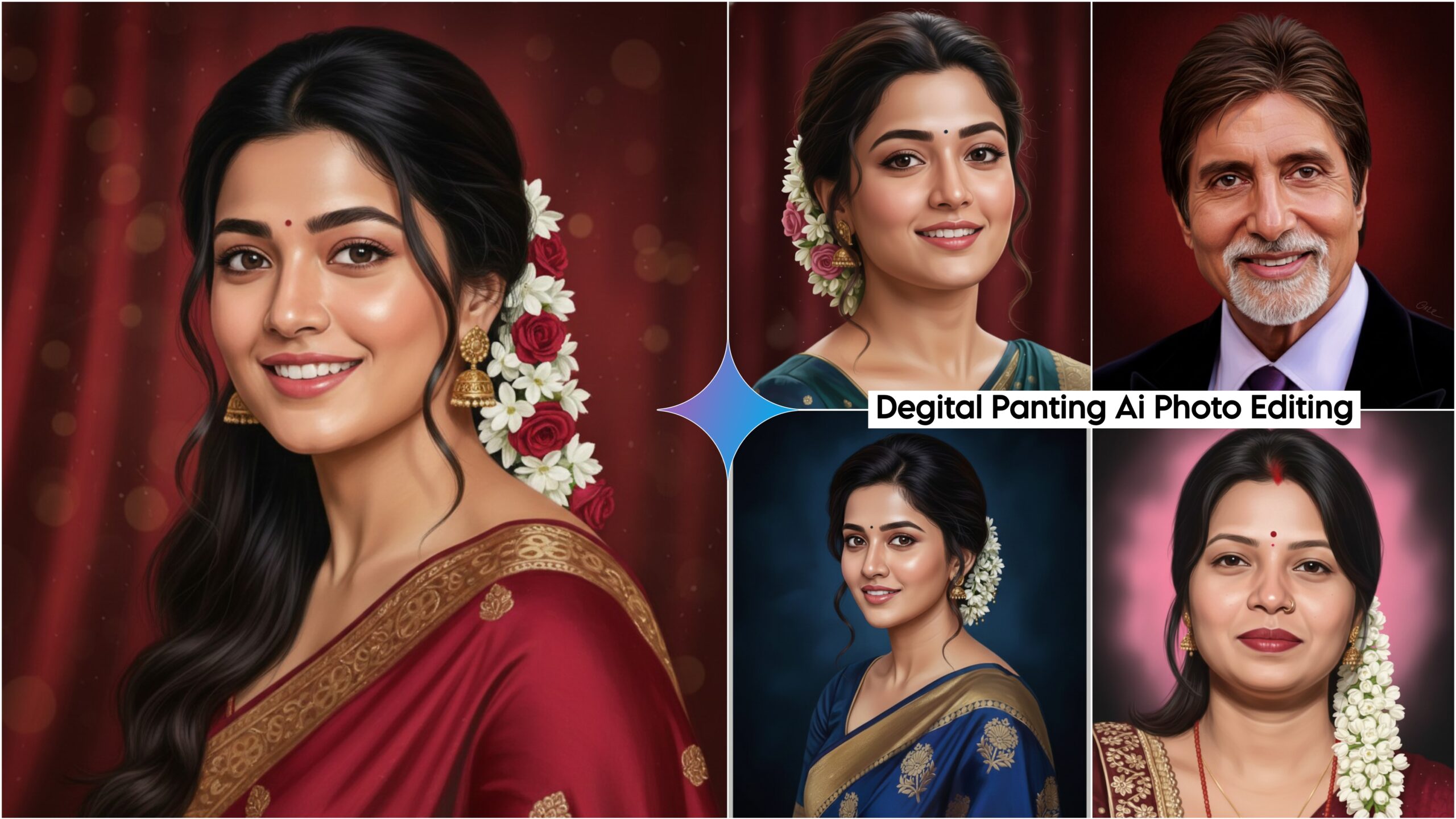 Google Gemini Digital Painting Ai Photo Editing Prompts 2026