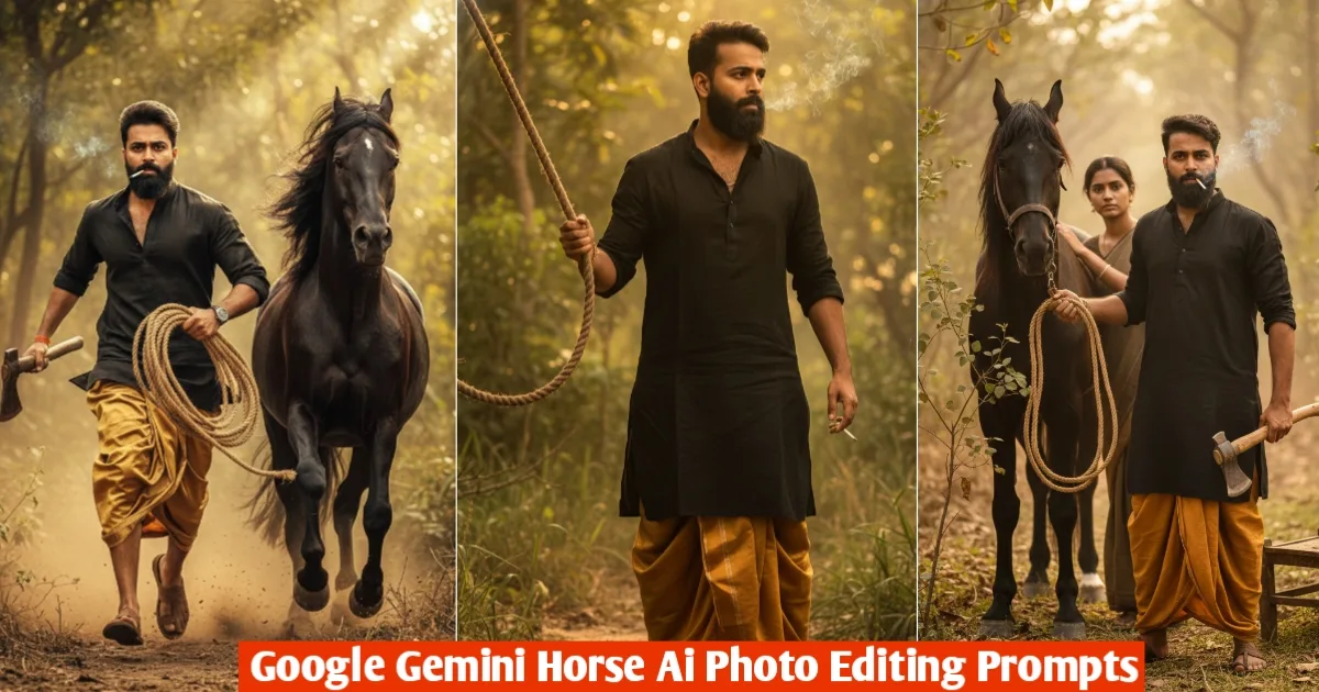 Google Gemini Horse Ai Photo Editing Prompts to Create Ultra-Realistic 100%