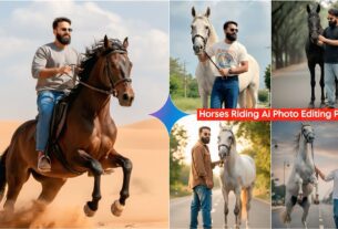 Google Gemini Horses Riding Ai Photo Editing Prompts 100% Real Face