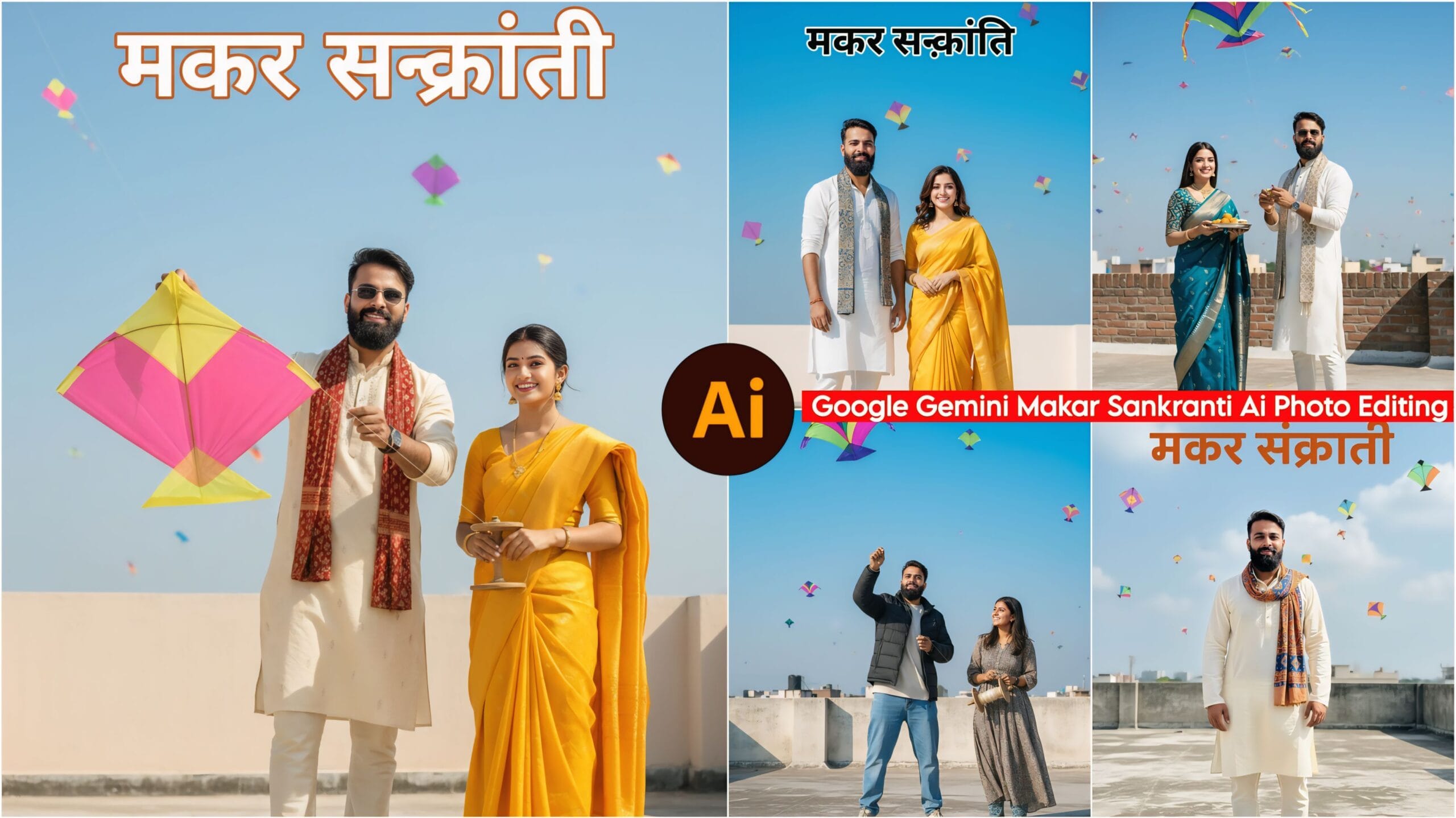 Google Gemini Makar Sankranti AI Photo Editing Prompts 2026