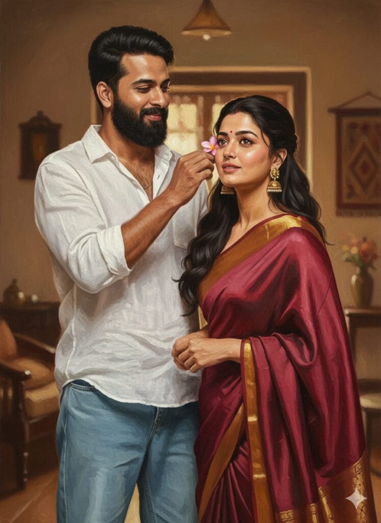 Google Gemini Oil Painting Ai Photo Editing Prompt 100% Face Matching