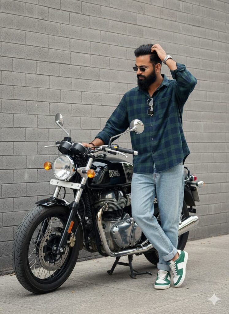 Google Gemini Royal Enfield GT AI Photo Editing Prompts to Create Realistic Face HD 4K Photos