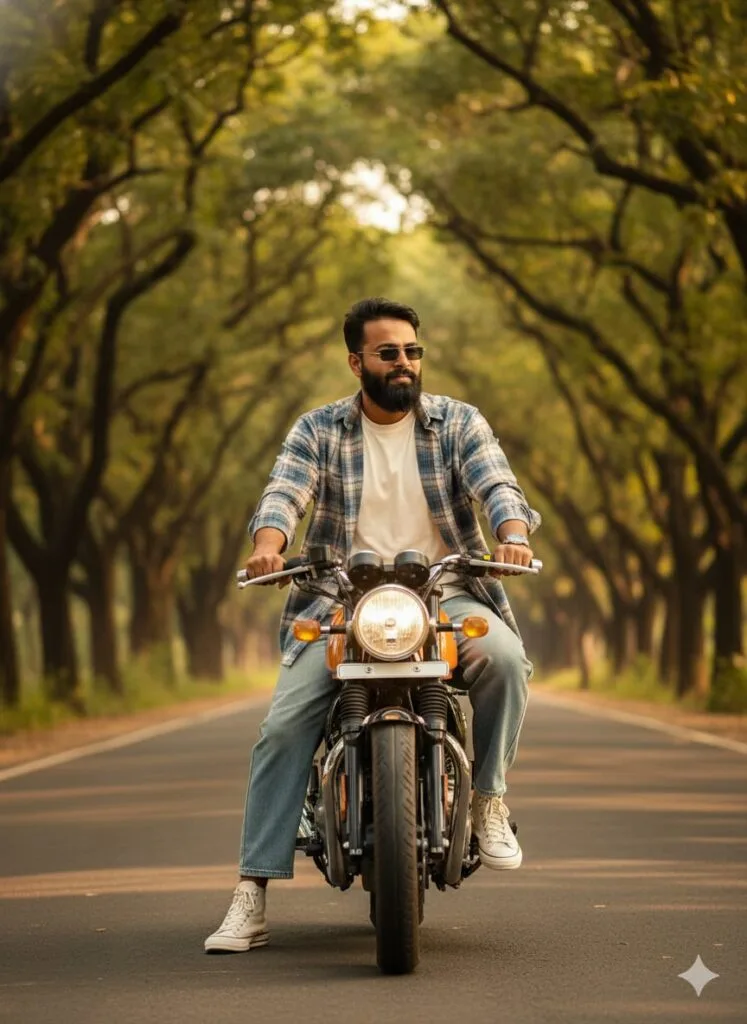 Google Gemini Royal Enfield GT AI Photo Editing Prompts to Create Realistic Face HD 4K Photos