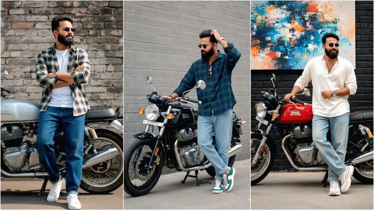 Google Gemini Royal Enfield GT AI Photo Editing Prompts to Create Realistic Face HD 4K Photos