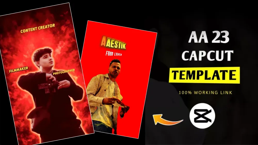 Instagram Viral CapCut Intro Template 2026 Aa 23 Theme Intro Template