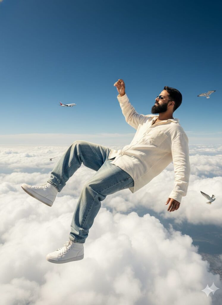 Instagram viral sky falling video Ai Generator To Create 4k HD with Cinematic Effects