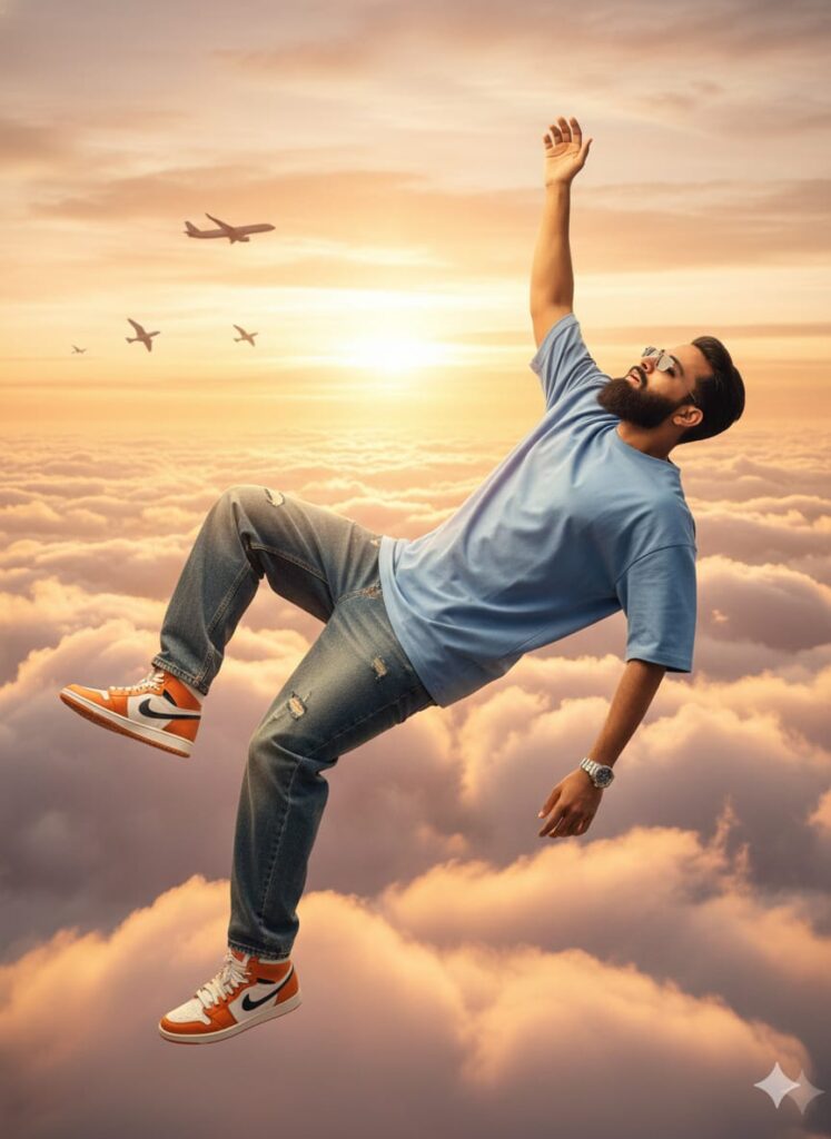 Instagram viral sky falling video Ai Generator To Create 4k HD with Cinematic Effects