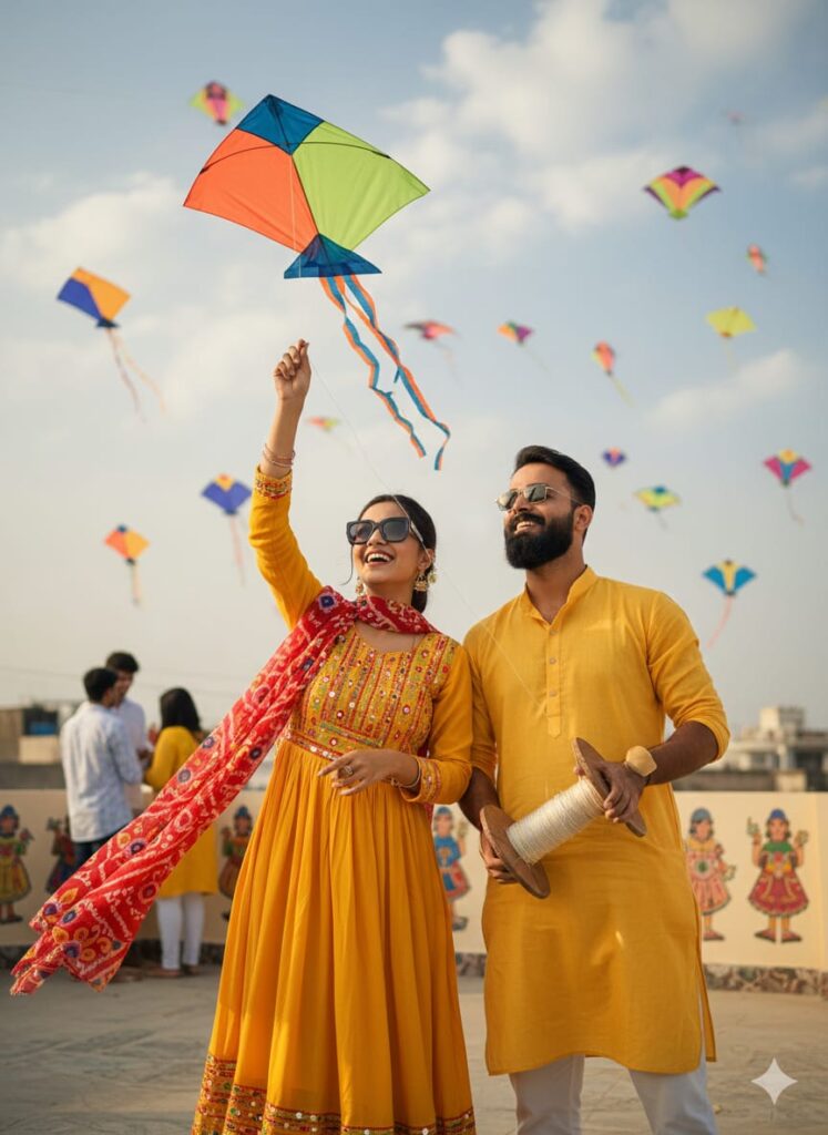 Makar Sankranti AI photo editing prompts in Google Gemini 2026