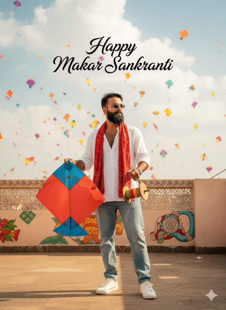 Makar Sankranti AI photo editing prompts in Google Gemini 2026