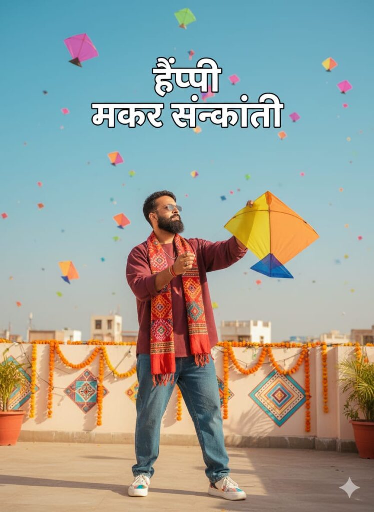 Makar Sankranti AI photo editing prompts in Google Gemini 2026