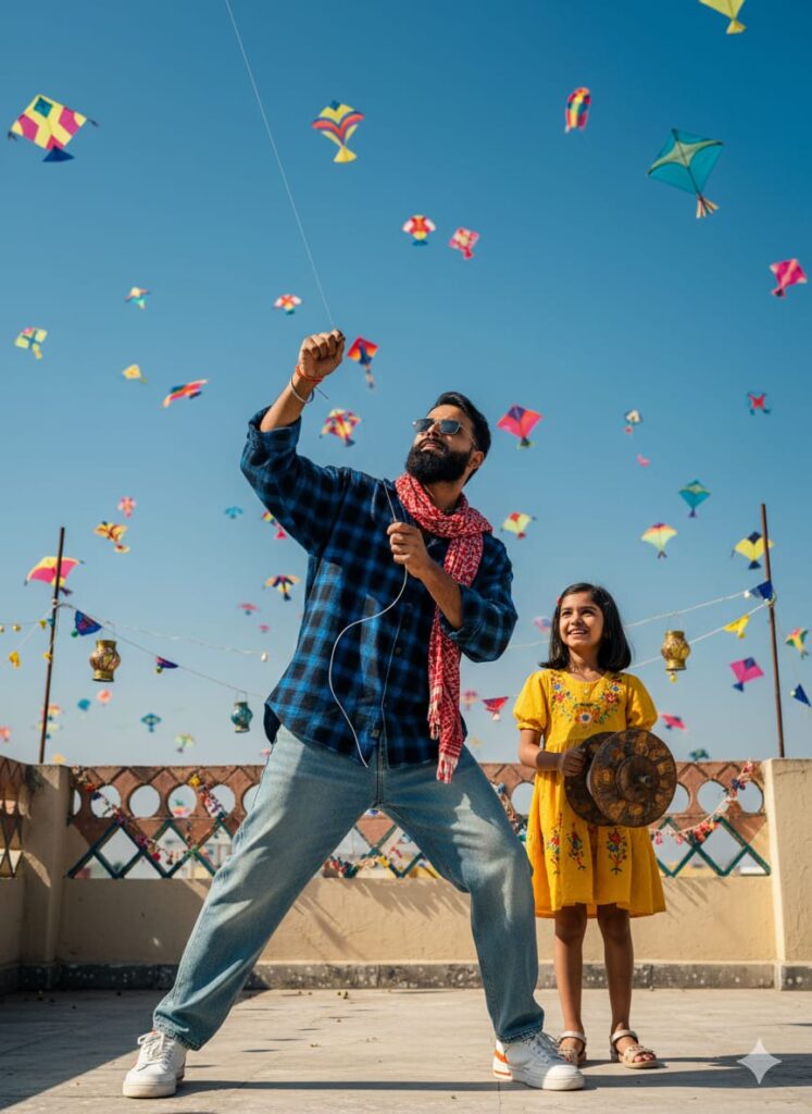 Makar Sankranti AI photo editing prompts in Google Gemini 2026