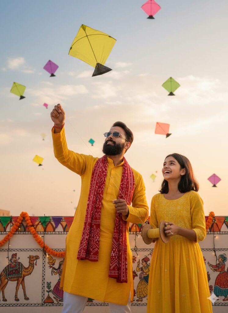 Makar Sankranti AI photo editing prompts in Google Gemini 2026