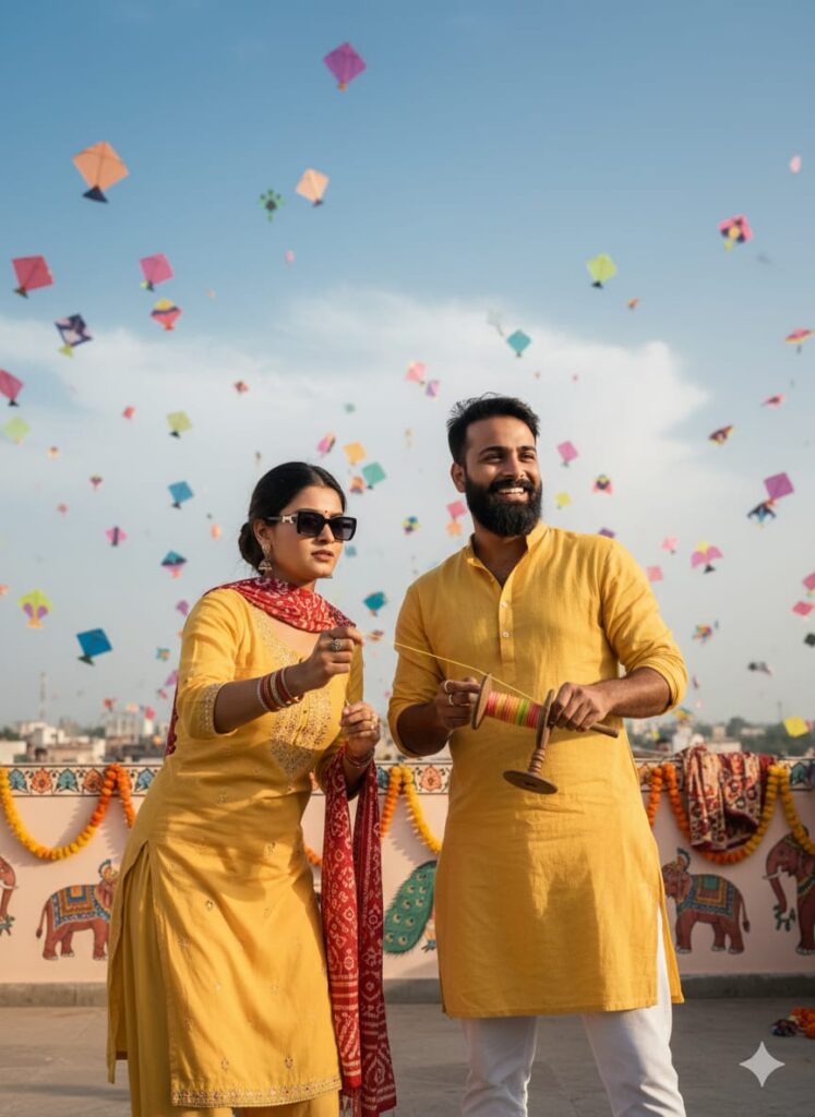 Makar Sankranti AI photo editing prompts in Google Gemini 2026