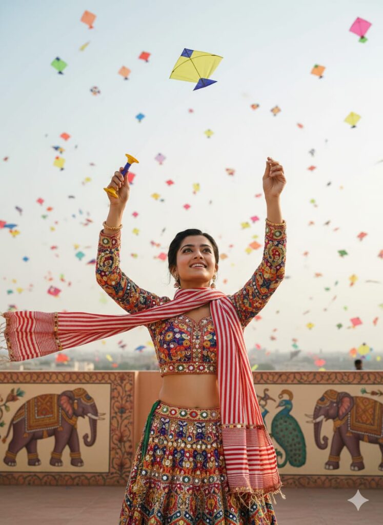 Makar Sankranti AI photo editing prompts in Google Gemini 2026