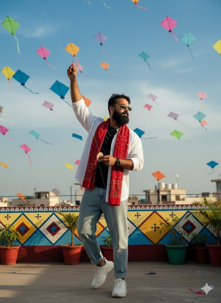 Makar Sankranti AI photo editing prompts in Google Gemini 2026