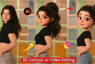 Trending Instagram 3D cartoon dance Ai video editing 2026