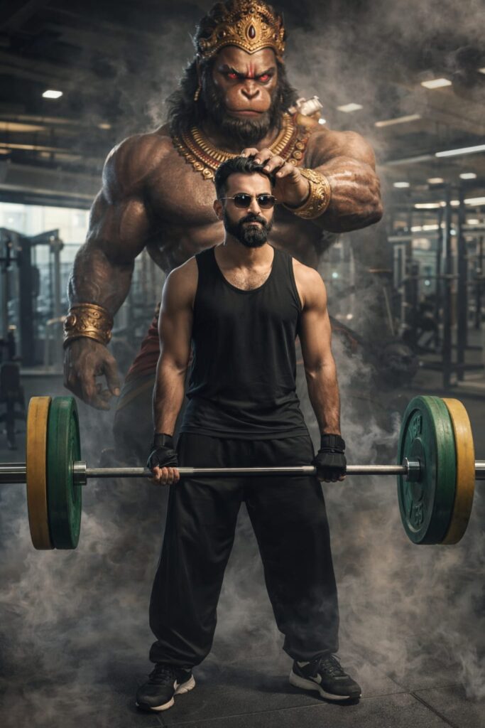 Chatgpt Hanuman Ji Gym AI Photo Editing Prompts 2026