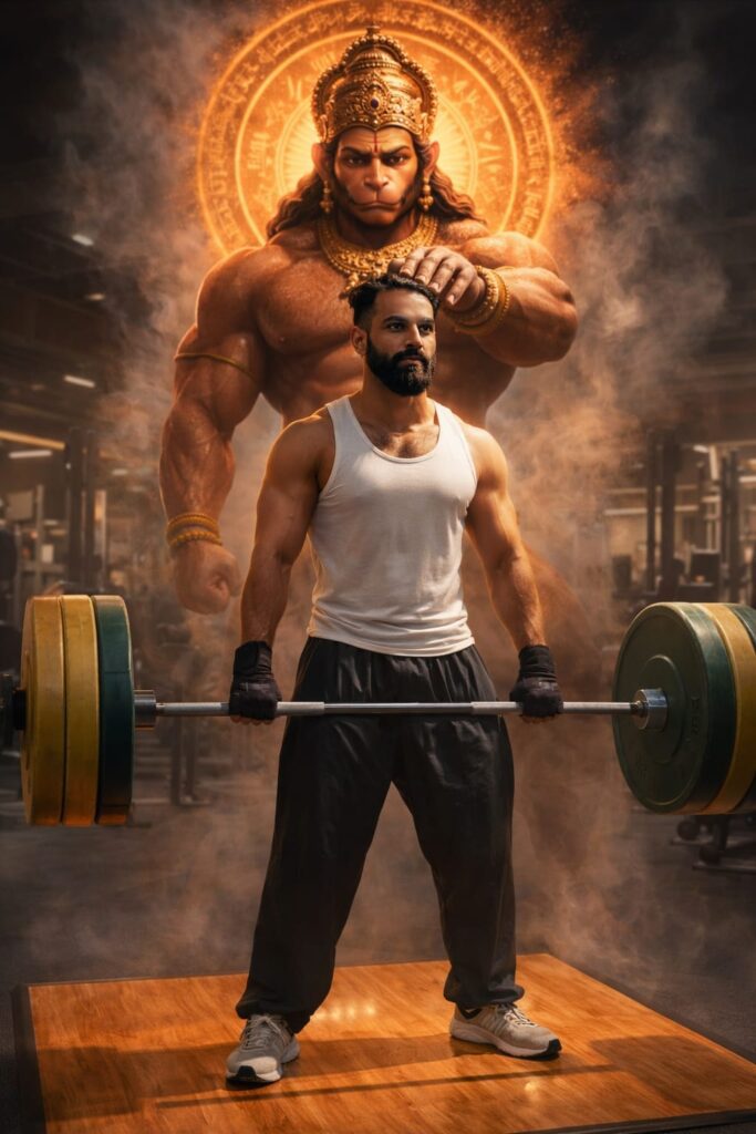 Chatgpt Hanuman Ji Gym AI Photo Editing Prompts 2026