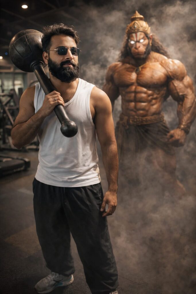 Chatgpt Hanuman Ji Gym AI Photo Editing Prompts 2026