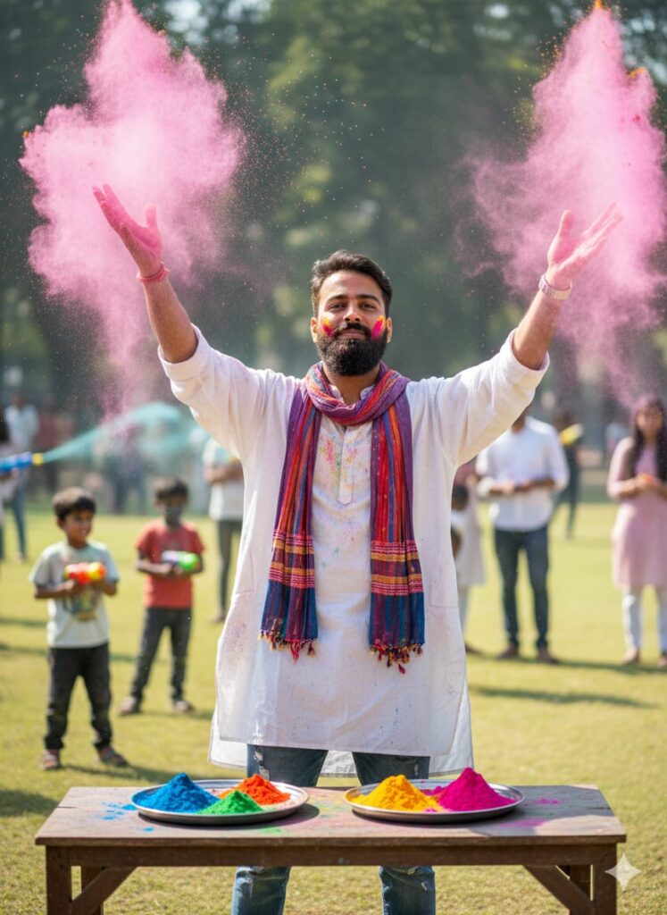 Google Gemini Happy Holi Ai Photo Editing Prompts 2026 click And Use