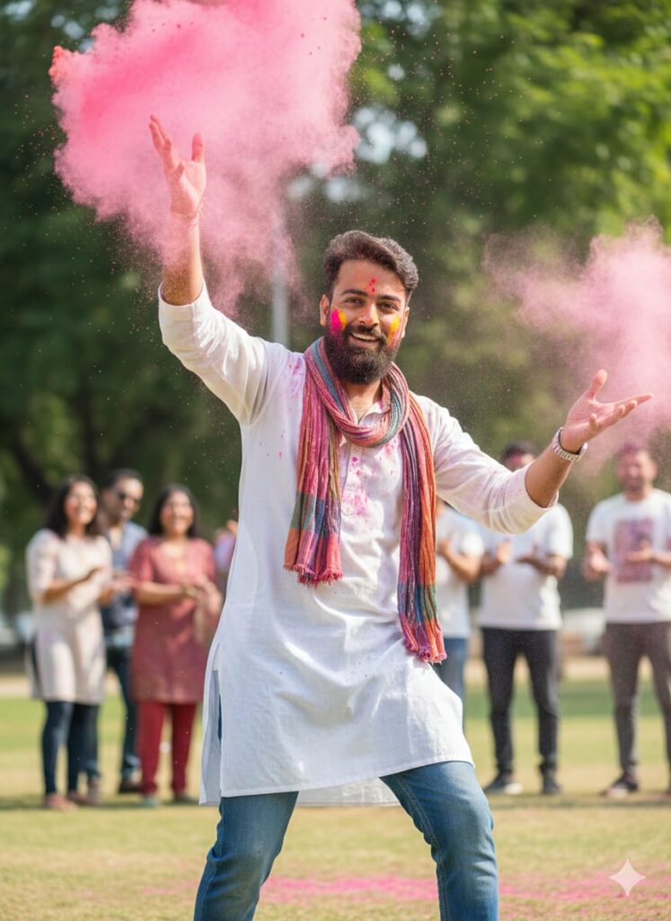 Google Gemini Happy Holi Ai Photo Editing Prompts 2026 click And Use