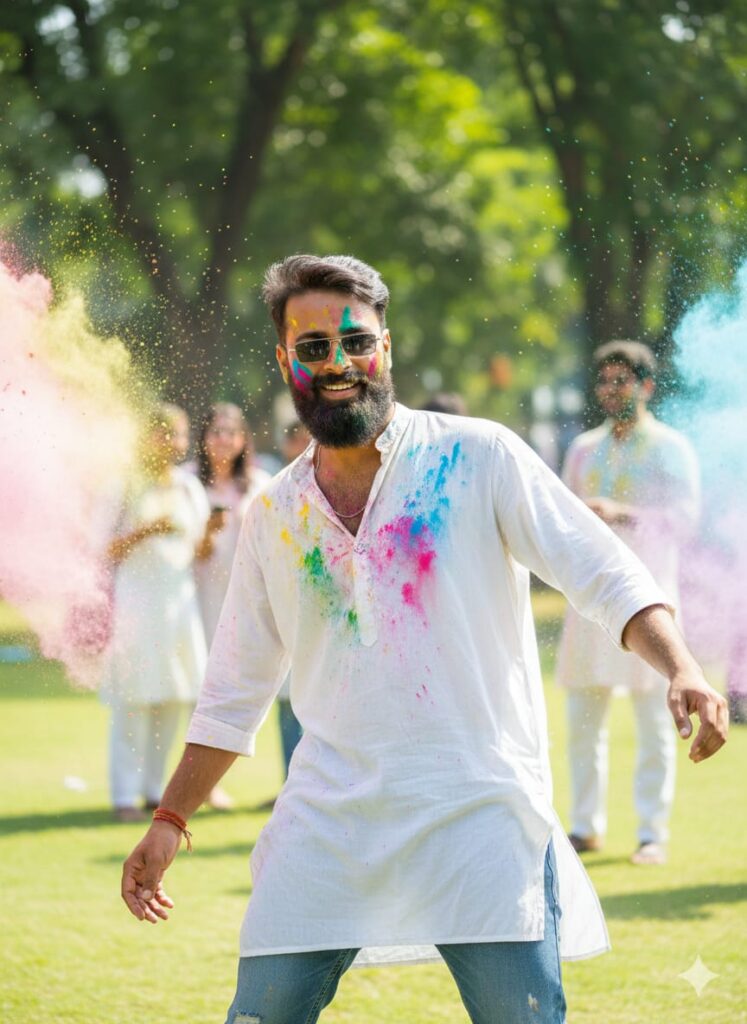 Google Gemini Happy Holi Ai Photo Editing Prompts 2026 click And Use