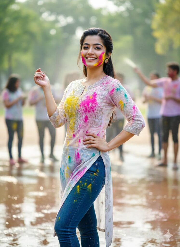 Google Gemini Happy Holi Girls Ai Photo Editing Prompts