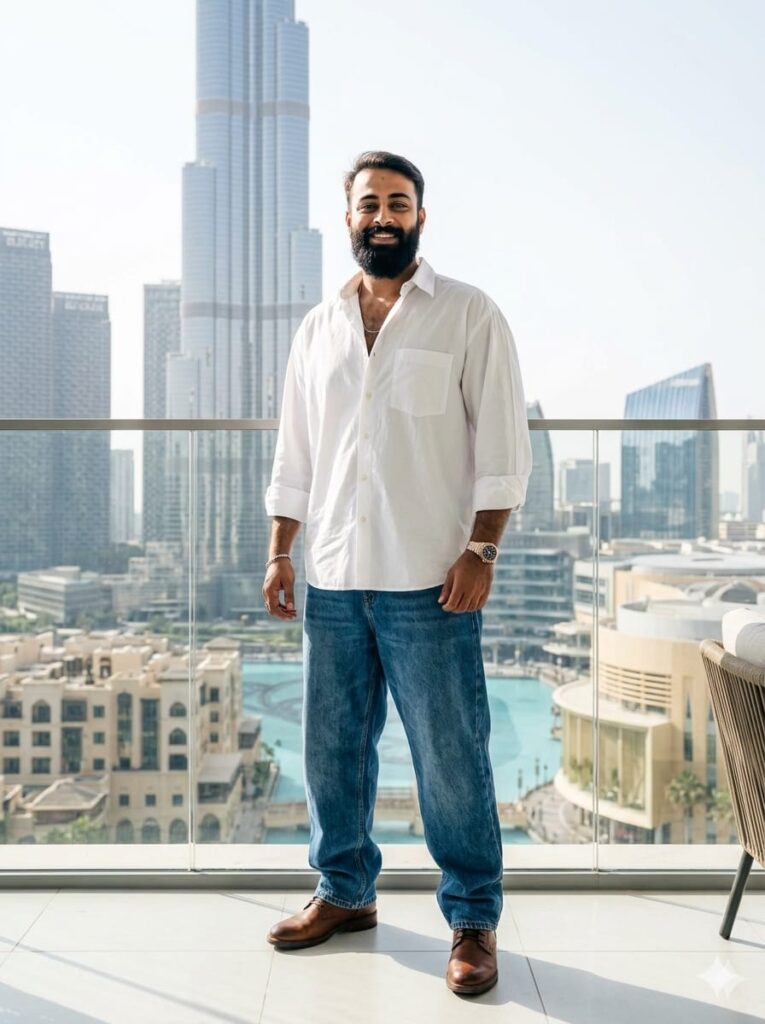 Google Gemini Burj Khalifa in Dubai Ai Photo Editing Prompts