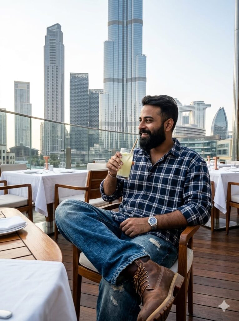 Google Gemini Burj Khalifa in Dubai Ai Photo Editing Prompts