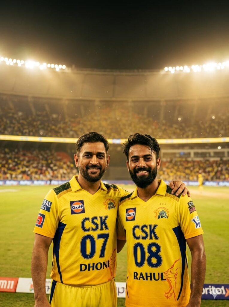Create Viral AI Photos of Indian Cricketers using Google Gemini IPL 2026 ( CSK, RCB, MI & more ) 3 Create Viral AI Photos of Indian Cricketers using Google Gemini IPL 2026 ( CSK, RCB, MI & more )