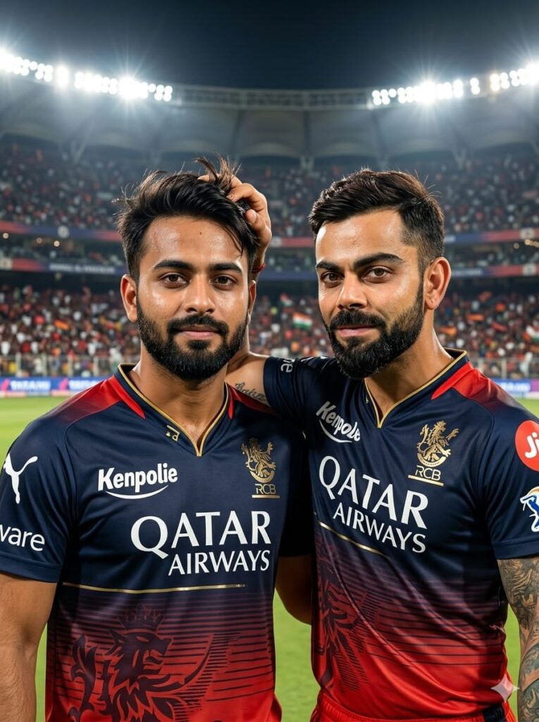 Create Viral AI Photos of Indian Cricketers using Google Gemini IPL 2026 ( CSK, RCB, MI & more ) 5 Create Viral AI Photos of Indian Cricketers using Google Gemini IPL 2026 ( CSK, RCB, MI & more )