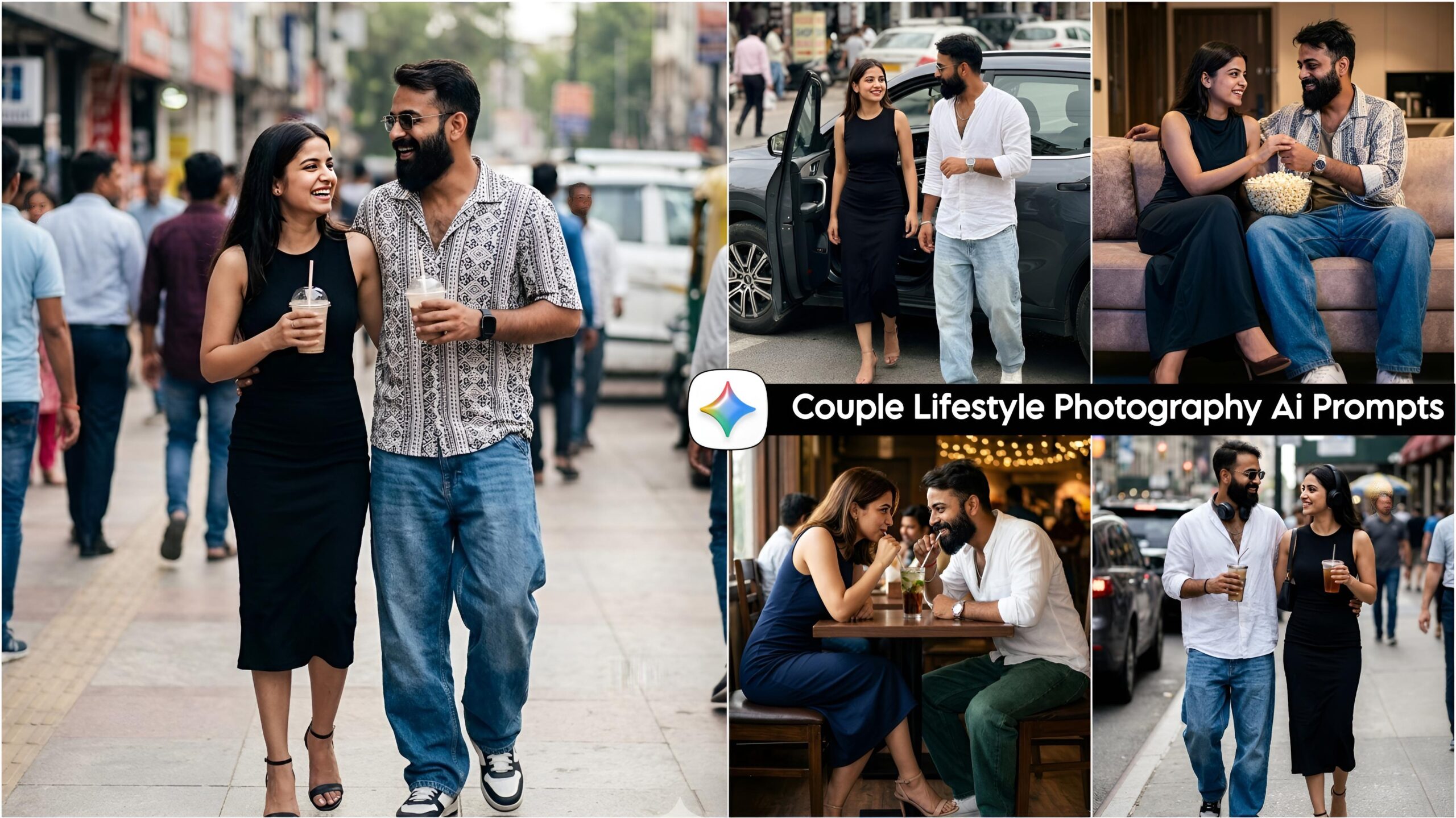 Google Gemini Couple Lifestyle Photography Ai Prompts
