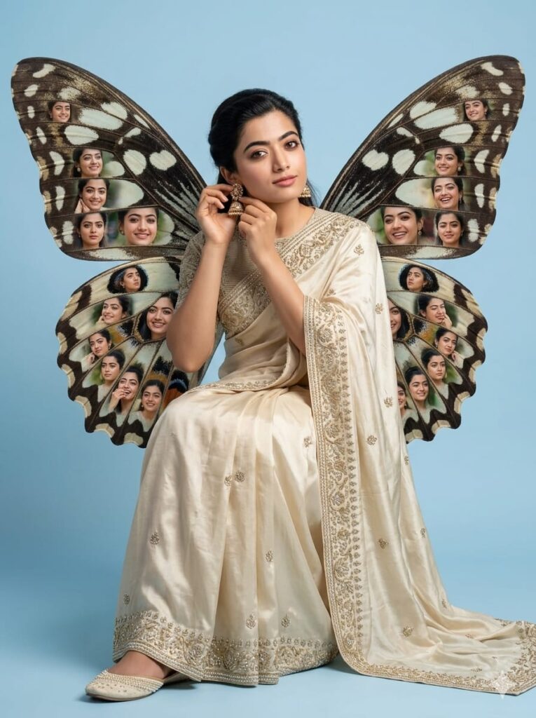 Google Gemini Girls Butterfly Ai Photo Editing Prompts - Butterfly Looks