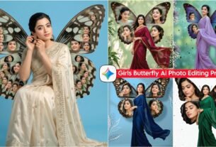 Google Gemini Girls Butterfly Ai Photo Editing Prompts - Butterfly Looks