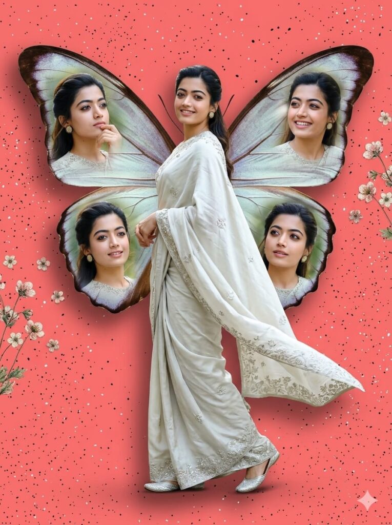 Google Gemini Girls Butterfly Ai Photo Editing Prompts - Butterfly Looks