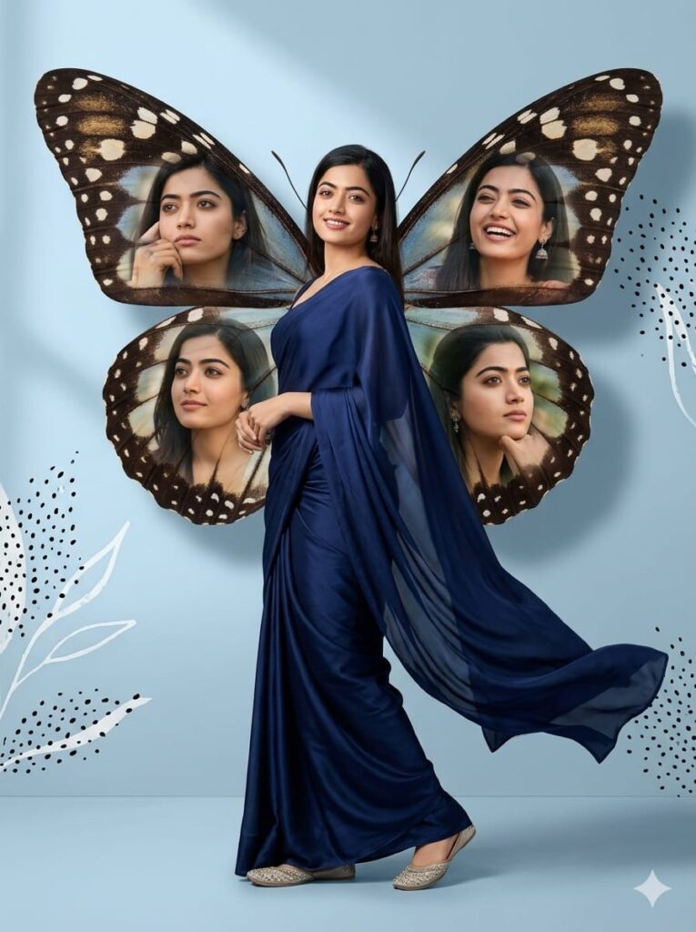 Google Gemini Girls Butterfly Ai Photo Editing Prompts - Butterfly Looks