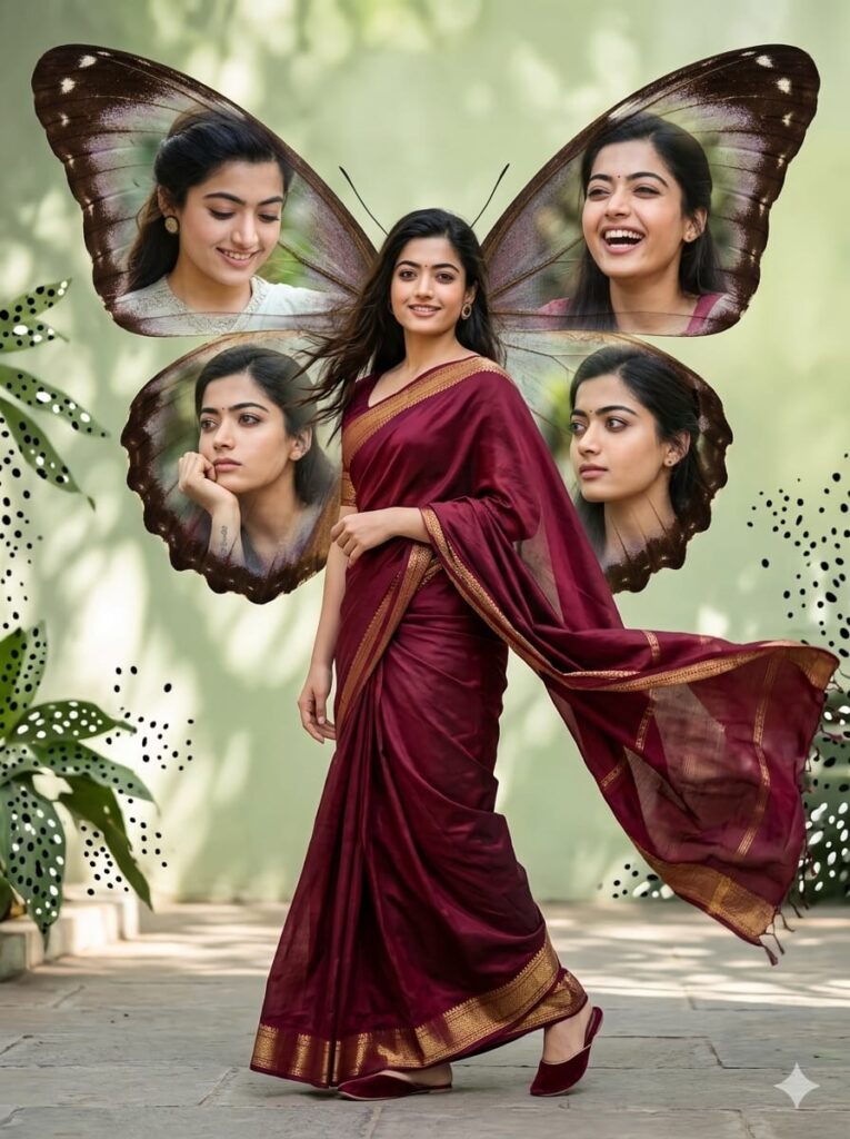 Google Gemini Girls Butterfly Ai Photo Editing Prompts - Butterfly Looks