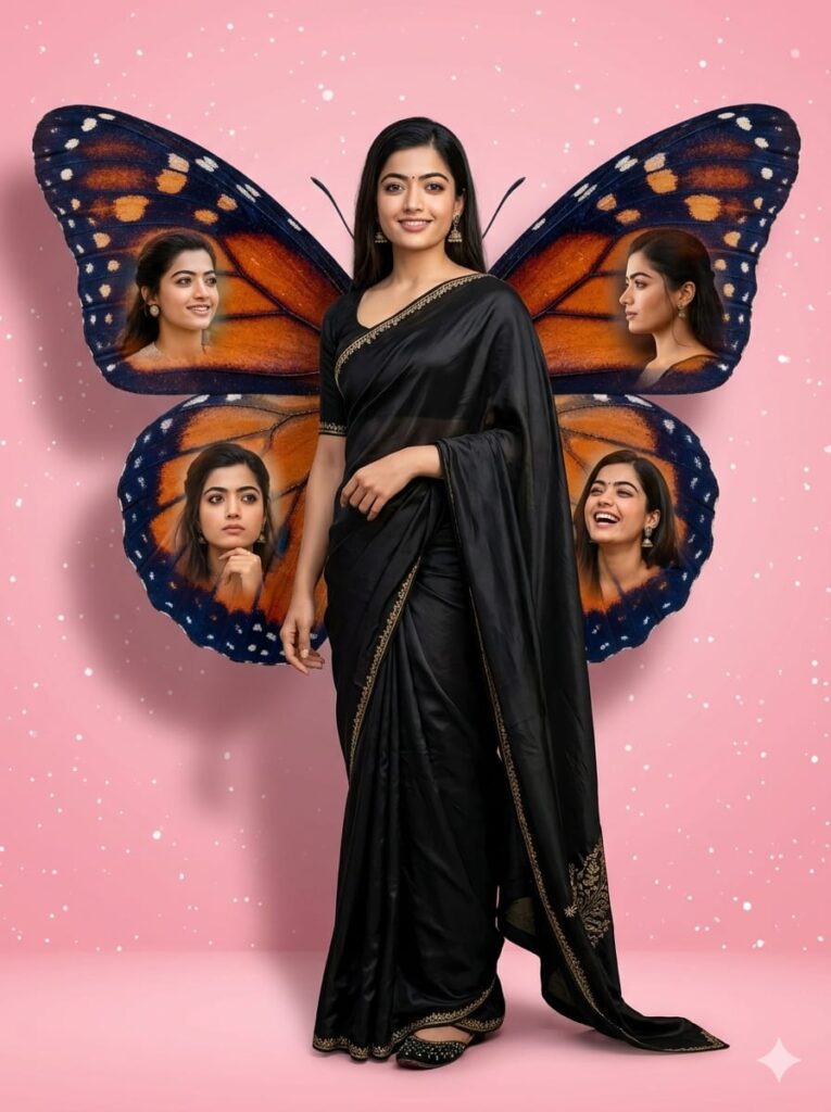 Google Gemini Girls Butterfly Ai Photo Editing Prompts - Butterfly Looks