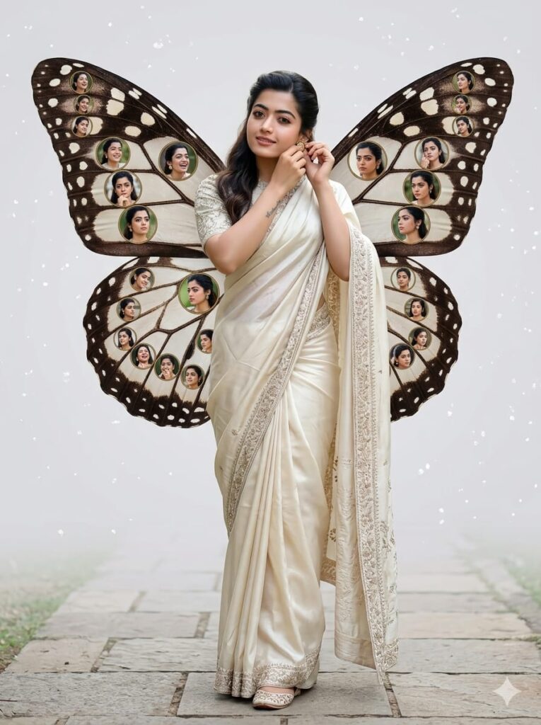 Google Gemini Girls Butterfly Ai Photo Editing Prompts - Butterfly Looks