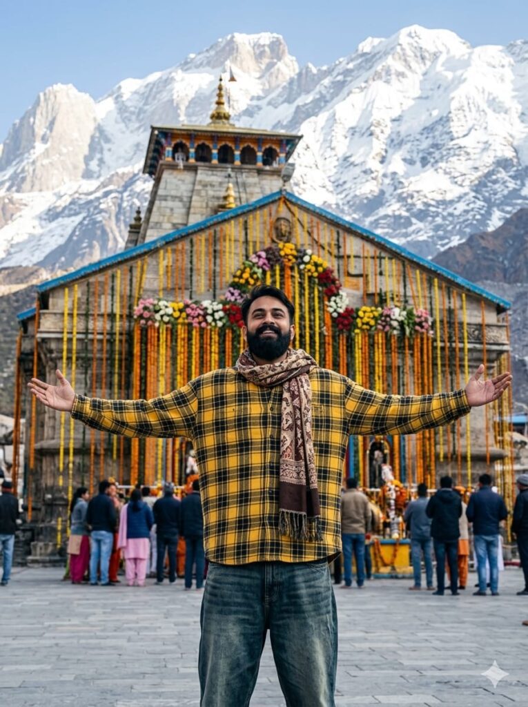 Google Gemini Kedarnath Temple Ai Photo Editing Prompts – Shri Kedarnath Dham