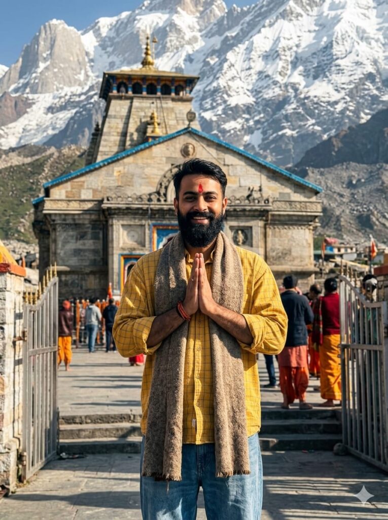 Google Gemini Kedarnath Temple Ai Photo Editing Prompts – Shri Kedarnath Dham