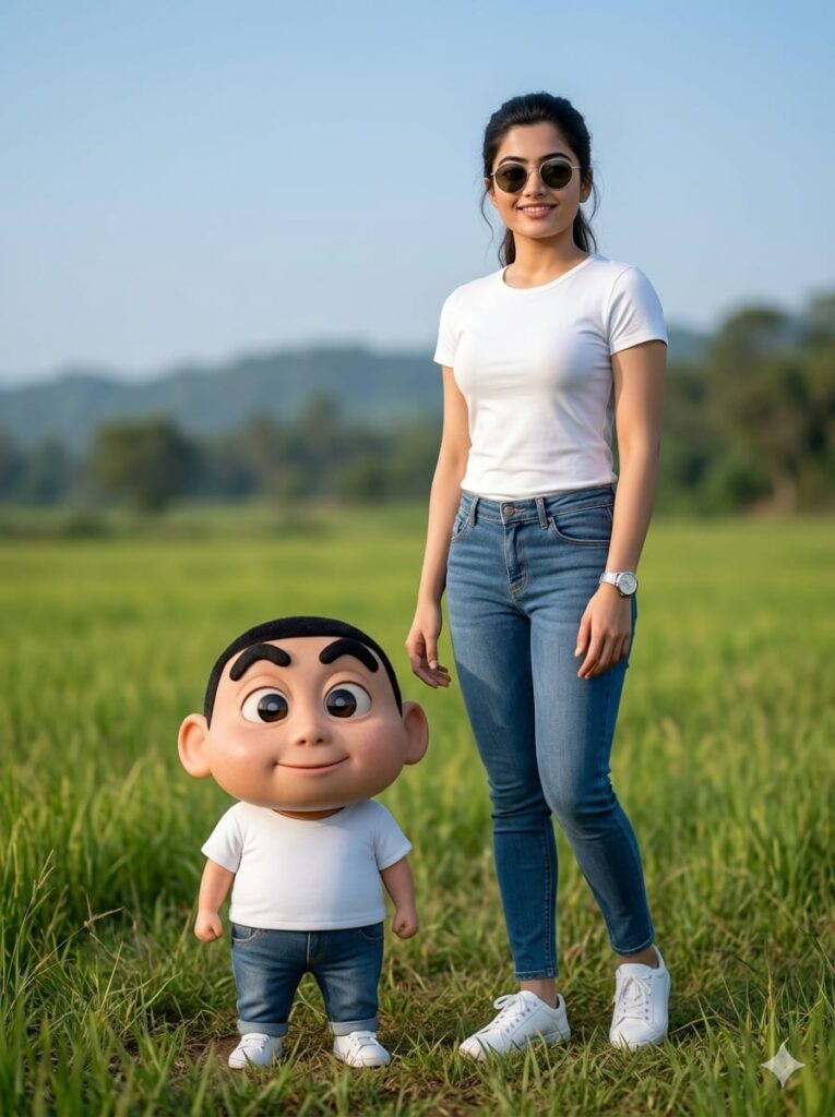 Shin-chan Style AI Portrait Photo Editing - Google Gemini AI Prompts 2026