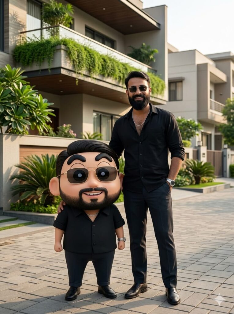 Shin-chan Style AI Portrait Photo Editing