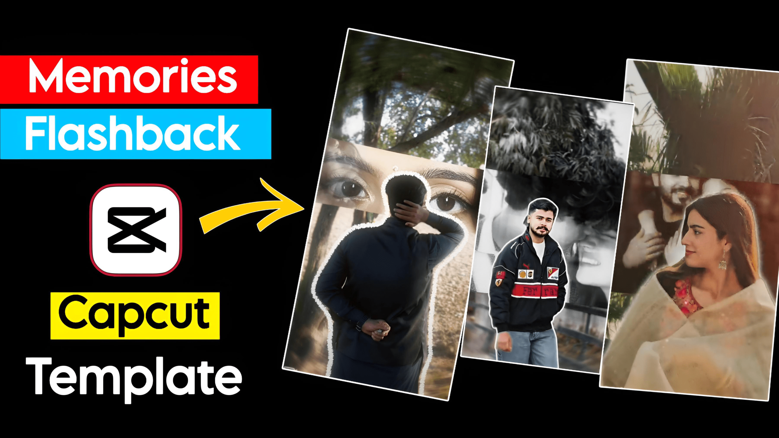 Viral Memories Flashback Capcut Template