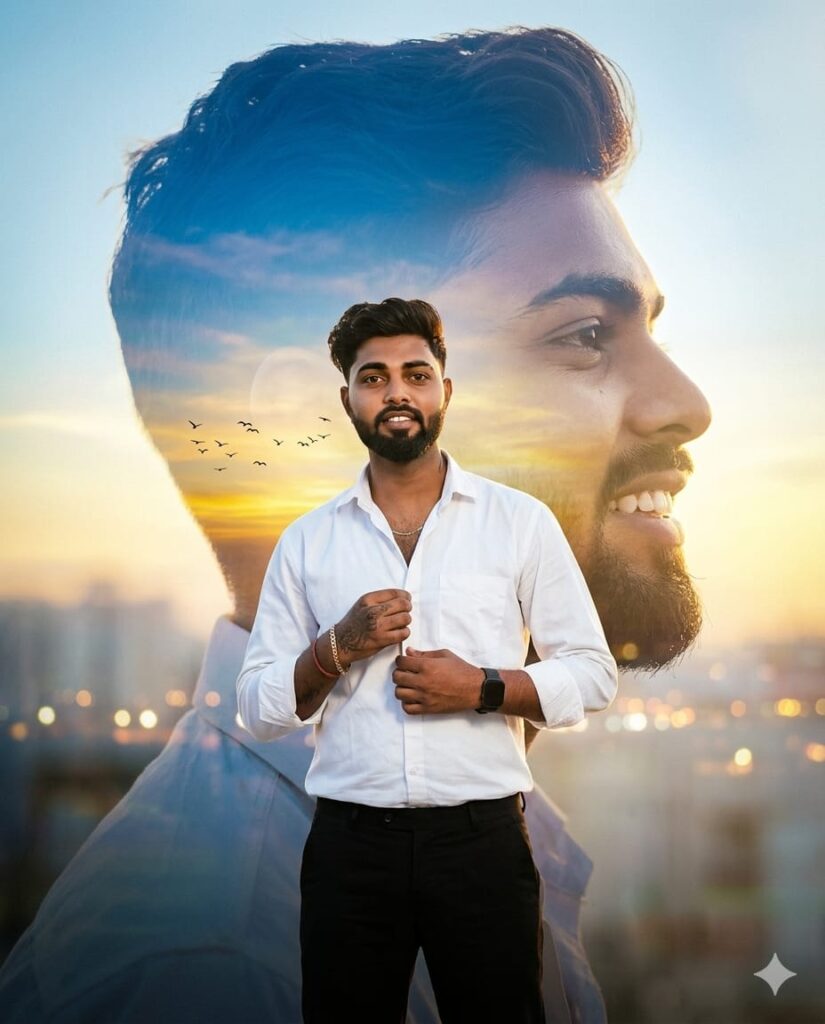 Google Gemini Double Exposure Ai Photo Editing Prompts